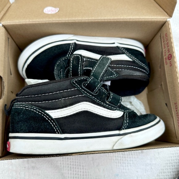 Vans | size 10c EUC sneakers with Velcro - Picture 3 of 3